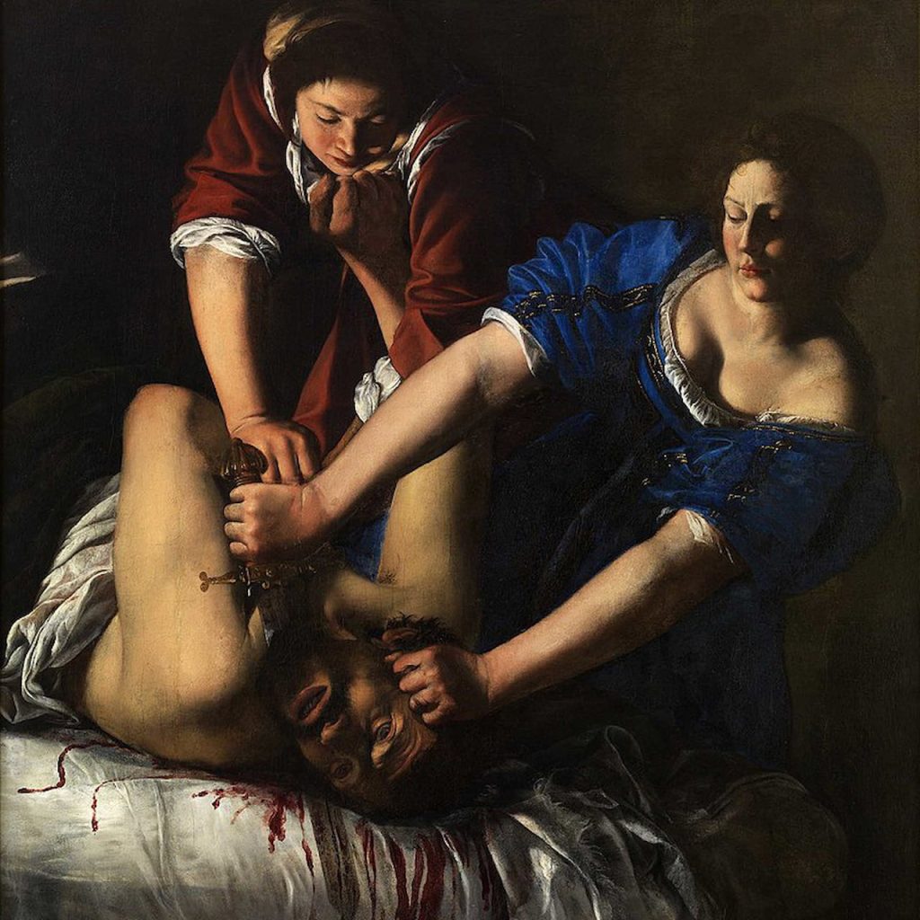 artemisia gentileschi giuditta e oloferne