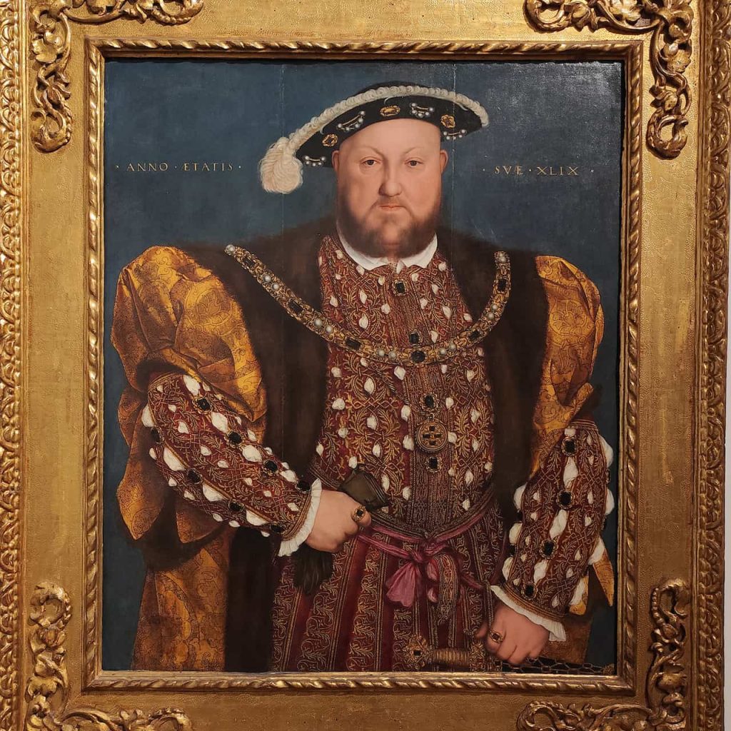 ritratto di enrico ottavo palazzo barberini