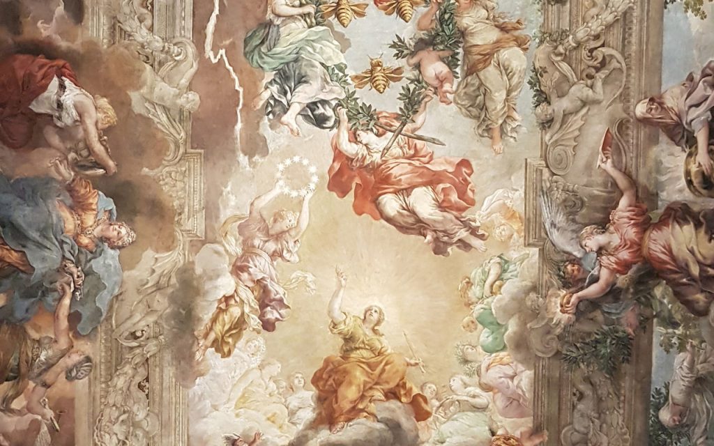 triumf opatrzności bożej galeria corsini pałac barberini